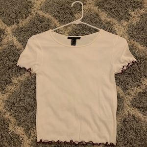 short sleeve knit top